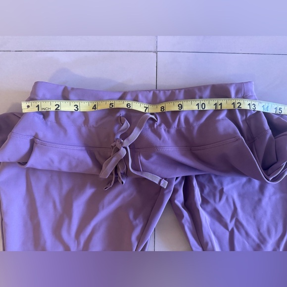 unbranded Weave Lilac Purple Lavender Sweatpants Size Medium joggers drawstring - Picture 9 of 14